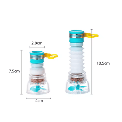 MINI CABEZAL DE GRIFO EXPANDIBLE