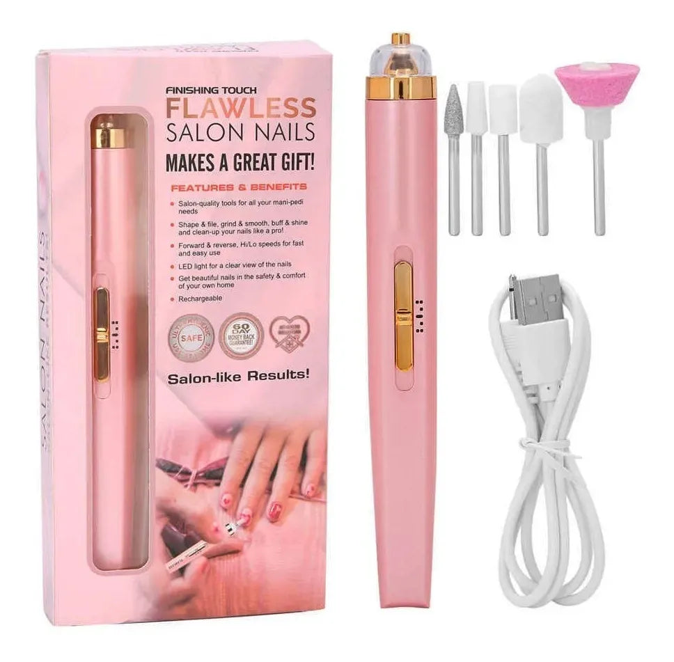 KIT LIMA PARA UÑAS RECARGABLE
