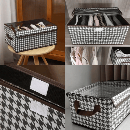 ORGANIZADOR DE ROPA PLEGABLE CON TAPA